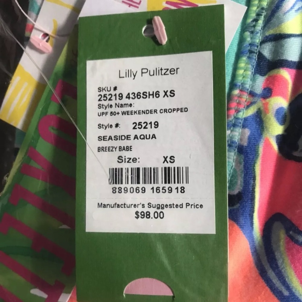 Lilly Pulitzer Luxletic Weekender Crop Leggings XS